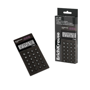 Calculator de buzunar ErichKrause PC-987 Classic (8 cifre), negru