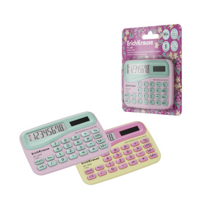 Calculator de buzunar ErichKrause PC-869  Floral Soul