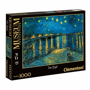 Пазл Clementoni, HQC MUSEUM - S. NIGHT OVER THE RHONE, 1000 элементов
