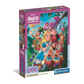 Пазл Clementoni, DISNEY ALICE IN WONDERLAND, 1000 элементов