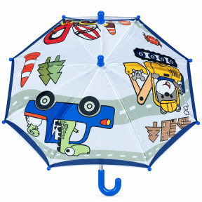 Umbrelă pentru copii cu personaje, asortată, albastră