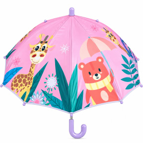 Umbrelă pentru copii cu personaje, asortată, violetă