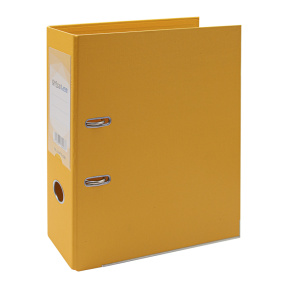 Регистратор A4/70 мм, OfficeLine, PVC, желтый