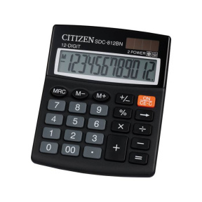 Калькулятор Citizen SDC 812 BN 12-ти разрядный