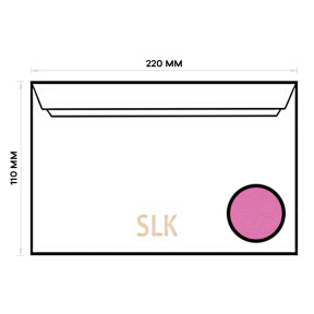 Plic DL SLK, (110*220), color, roz intens