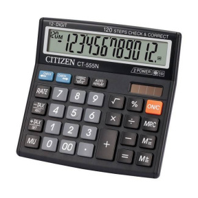 Калькулятор Citizen CT 555 N 12-ти разрядный