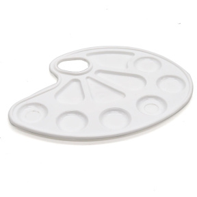 Paleta din plastic Arnika alb
