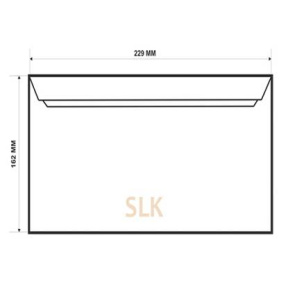 Конверт C5 SLK внутренняя печать (162*229)