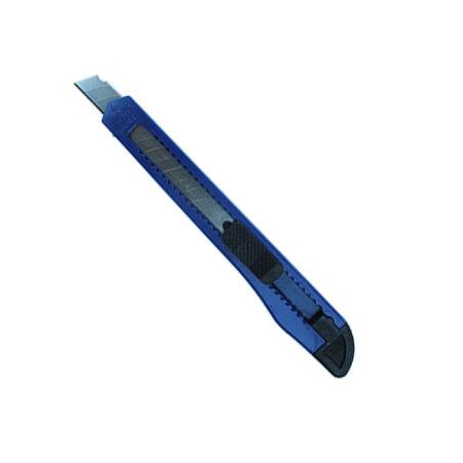 Cuțit 9 mm în carcasă de plastic