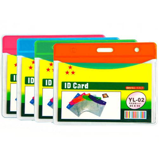 Ecuson orizontal cu ventil colorat A1, 93x73mm
