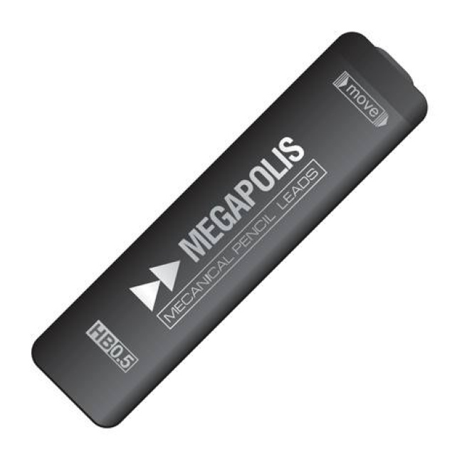 Mine pentru creion mecanic 0.5 mm Erich Krause MEGAPOLIS, 20 bucăți