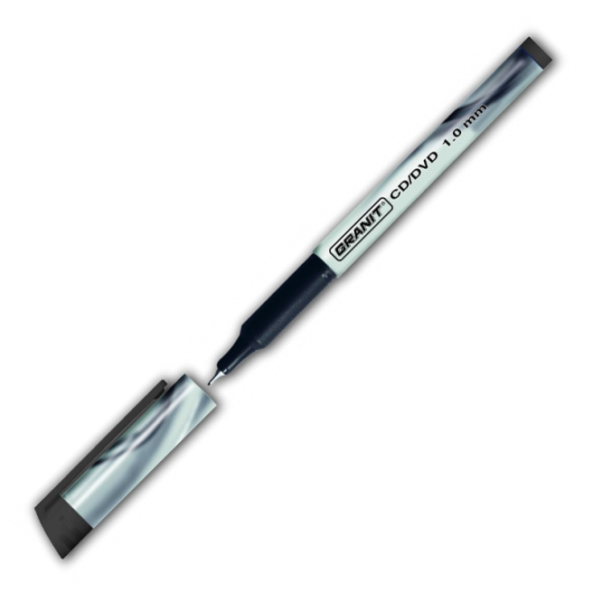 Marker GRANIT M859, pentru CD/DVD, negru, (per bucată)