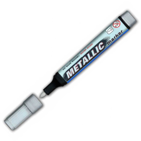 Marker permanent GRANIT M860, metalic/argintiu, (per bucată)