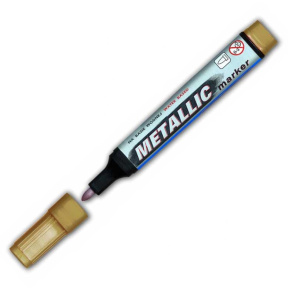 Marker permanent GRANIT M860, metalic/auriu, (per bucată)