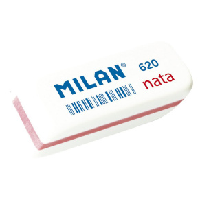 Ластик MILAN 620, серия "Nata", синтетический каучук, (поштучно)