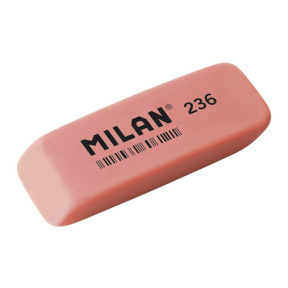 Radieră MILAN 236, seria "Plastico", (per bucată)