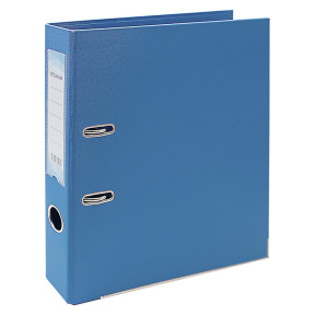 Biblioraft A4/50 mm, OfficeLine, PVC, albastru