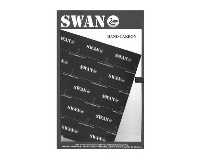 Hirtie indigo SWAN, neagra (100 file)