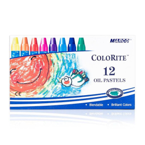 Мелки пастель масляная MARCO Colorite 12 цветов