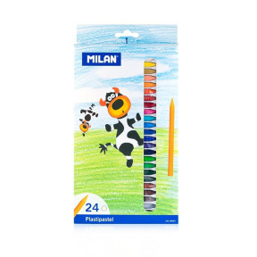 Creioane pastel MILAN, 24 culori