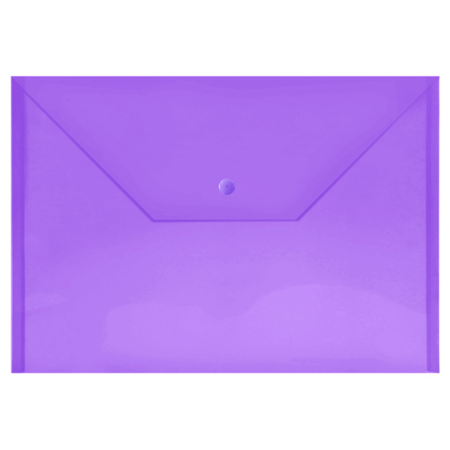 Mapa plic A4, plastic, lucioasa, densa, OfficeLine, violet