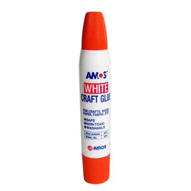 Adeziv PVP AMOS CRAFT GLUE, pe două părți