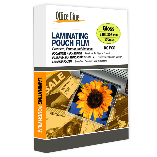 Folie pentru laminare A4 OfficeLine 175mkm (100 foi)
