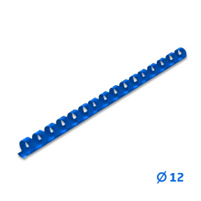 Arc din plastic OfficeLine d=12mm, albastru, 100 buc.
