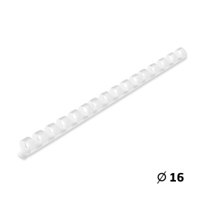 Arc din plastic OfficeLine d=16mm, alb, 100 buc.