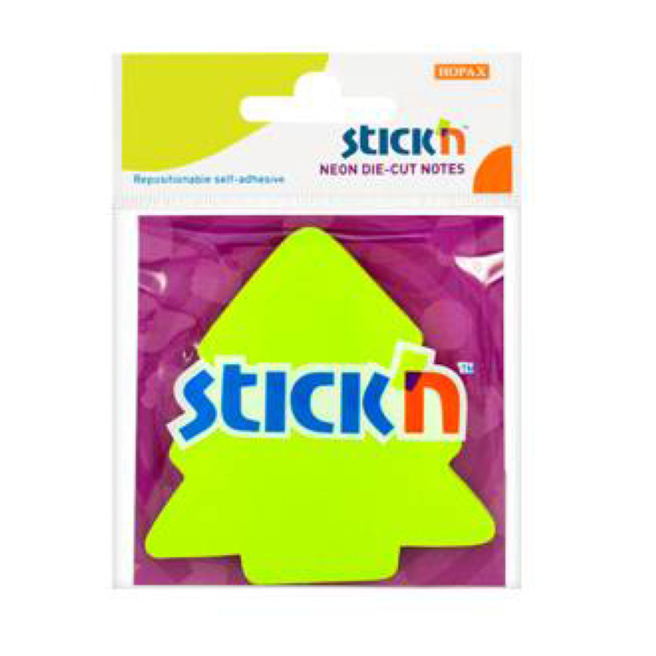 Блок для заметок "елка" 50 листов 70х70 STICK`N