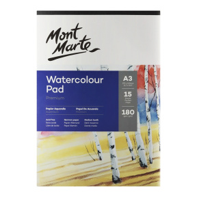 Album de schite MontMarte Watercolour Pad. A3, 15 foi