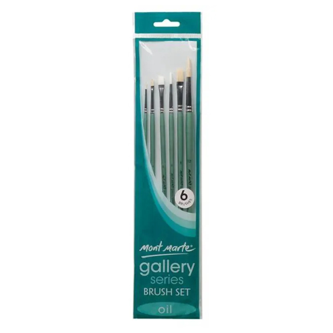 Set de periuțe M.M. Gallery.S Oil (6 bucăți)