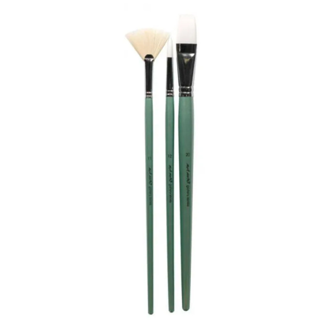 Set de periuțe Gallery Oil (3 bucăți)