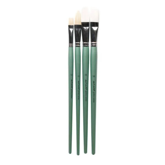 Set de periuțe Gallery Oil (4 bucăți)