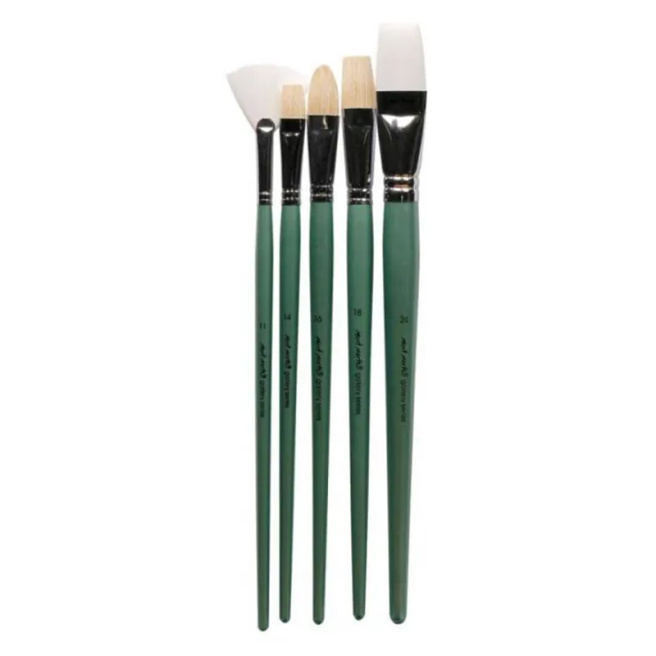 Set de periuțe Gallery Oil (5 bucăți)