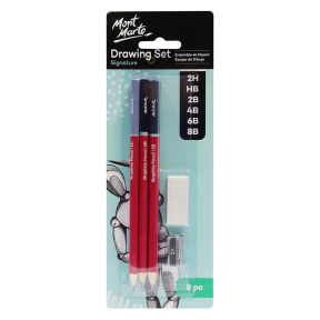 Set de creioane din grafit Drawing Set 8 bucăți