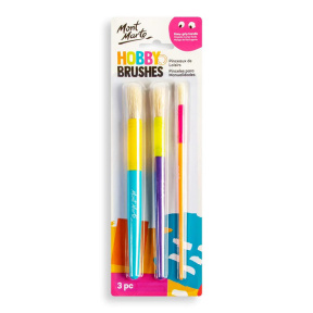 Set de pensule Kids Colour Hobby 3 buc.