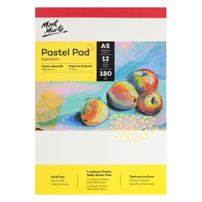 Album de schițe PastelPad A5, 12 foi, 4 culori