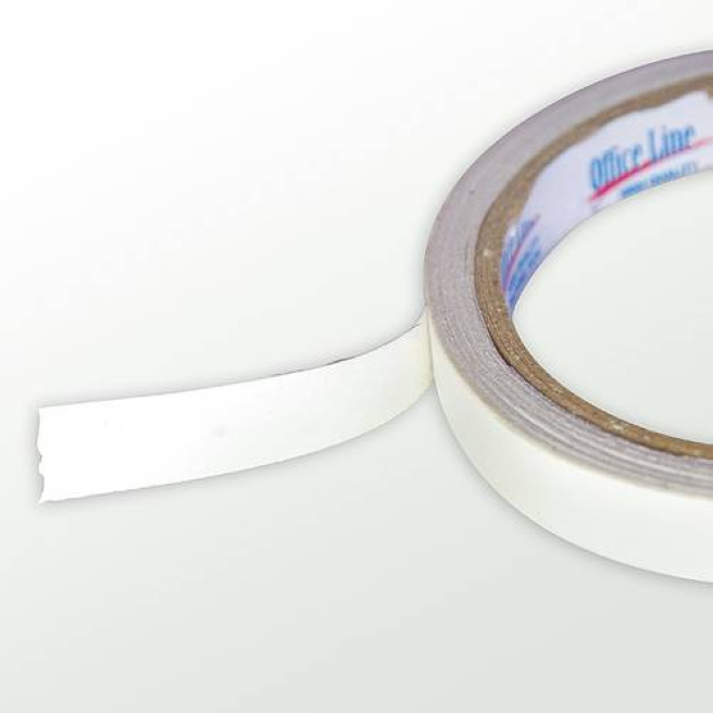 Bandă dublă adezivă OfficeLine 12mm x 10m