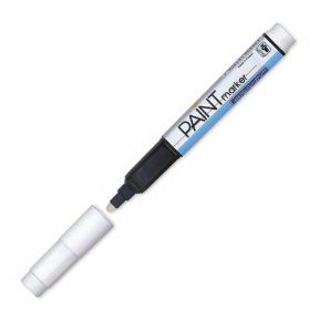 Маркер перманентный GRANIT Paint-Marker M800, белый, (по штучно)
