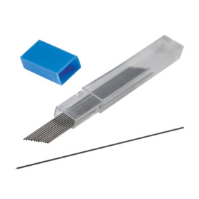 Grif pentru creion mecanic 0,7 mm, HB, Buromax, 12 bucăți