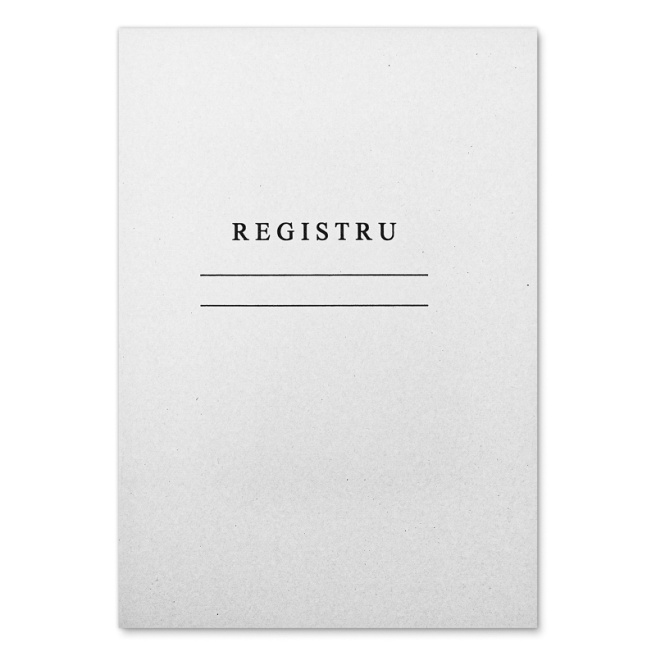 Registru liniat vertical 50 foi ofset