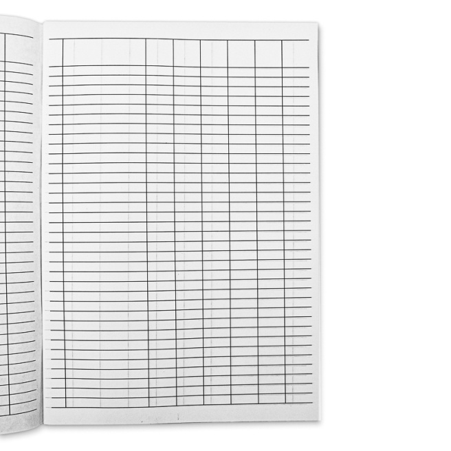 Registru liniat vertical 50 foi ofset