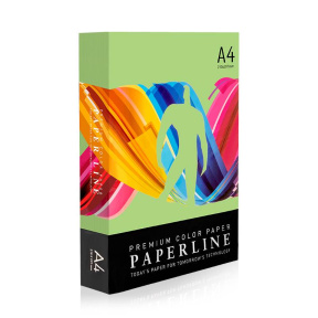 Hirtie colorata A4 Paperline HP GREEN, neon, verde