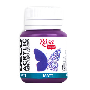 Acril pentru decor, Violet mat 20 ml