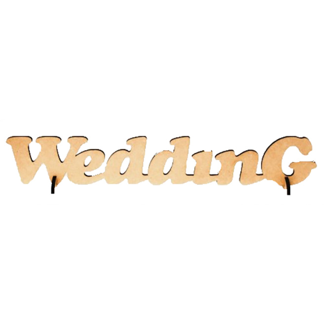 Набор заготовок "WEDDING", 2 шт, МДФ