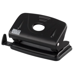 Дырокол Buromax 4036-01 металлический, до 10 листов, черный