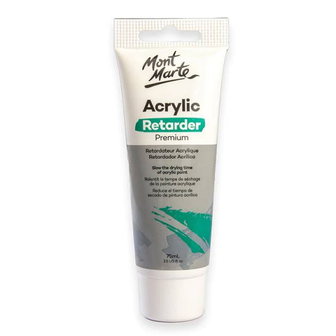 Gel pentru întârzierea uscării vopselii acrilice 75 ml