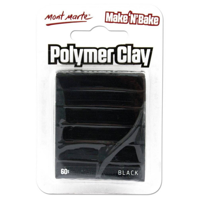 Argilă polimerică pentru copt 60 gr Black