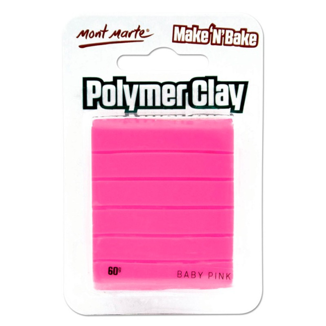 Полимерная глина для выпекания 60 гр Baby Pink